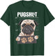 Pugshot - Puppy Lover Pug Owner Dog Owner Pet Breeder Women Kids T-Shirt - T-Shirt | Forest
