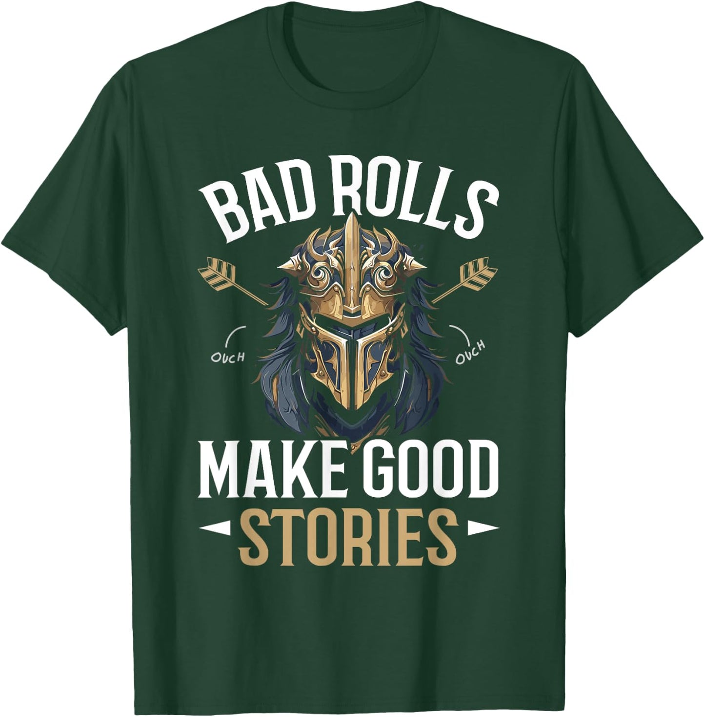 RPG Gaming Role Playing D20 Tabletop Games Funny RPG Gamer T-Shirt - T-Shirt | Forest