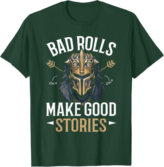 RPG Gaming Role Playing D20 Tabletop Games Funny RPG Gamer T-Shirt - T-Shirt | Forest
