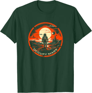 Occupy Mars - Terraforming T-Shirt - T-Shirt | Forest