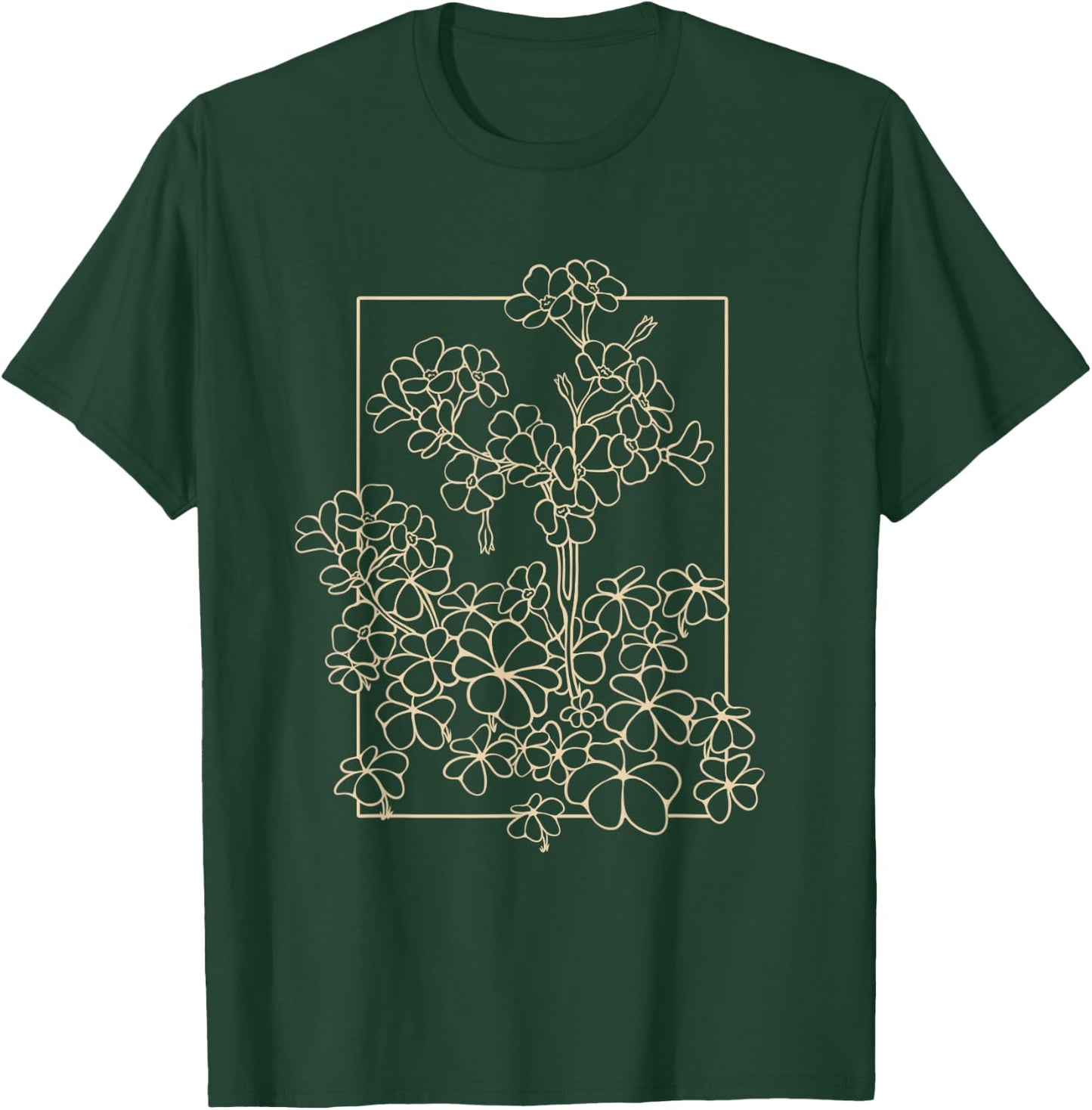 Clover Flower Wildflower Wood Sorrel has Blossoms T-Shirt - T-Shirt | Forest