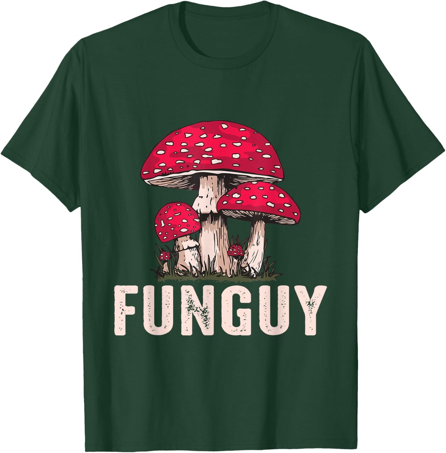 Fun Guy Funny Mushroom T-Shirt - T-Shirt | Forest