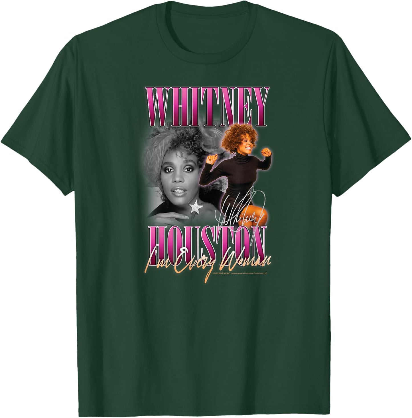 Whitney Houston - I'm Every Woman T-Shirt - T-Shirt | Forest