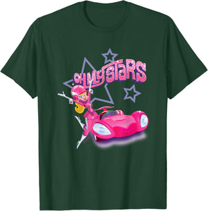 Wacky Races Penelope Pitstop Oh My Stars T-Shirt - T-Shirt | Forest