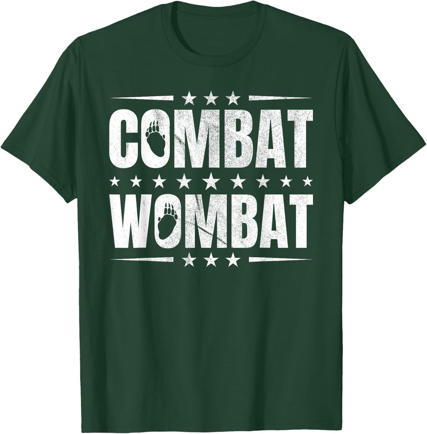 Combat Wombat For A Wombats Lover T-Shirt - T-Shirt | Forest