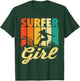 Surfer Girl - Waves Surfing Trainer Surfboard Lover T-Shirt - T-Shirt | Forest