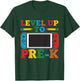 Kids Level Up To Pre-K Back To School 1st Day Of Pre-K Boys T-Shirt - T-Shirt | Forest