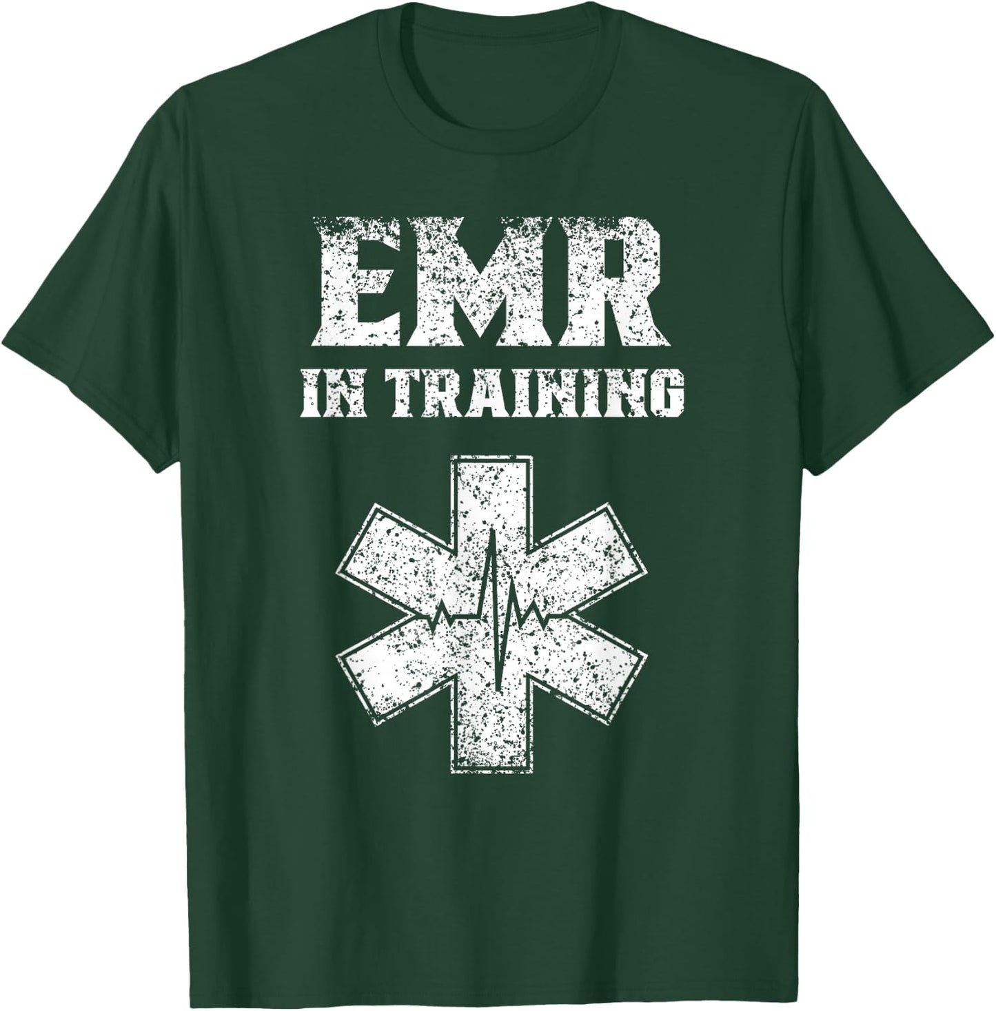 Emergency Medical Responder In Training Emr Emt Ambulance T-Shirt - T-Shirt | Forest
