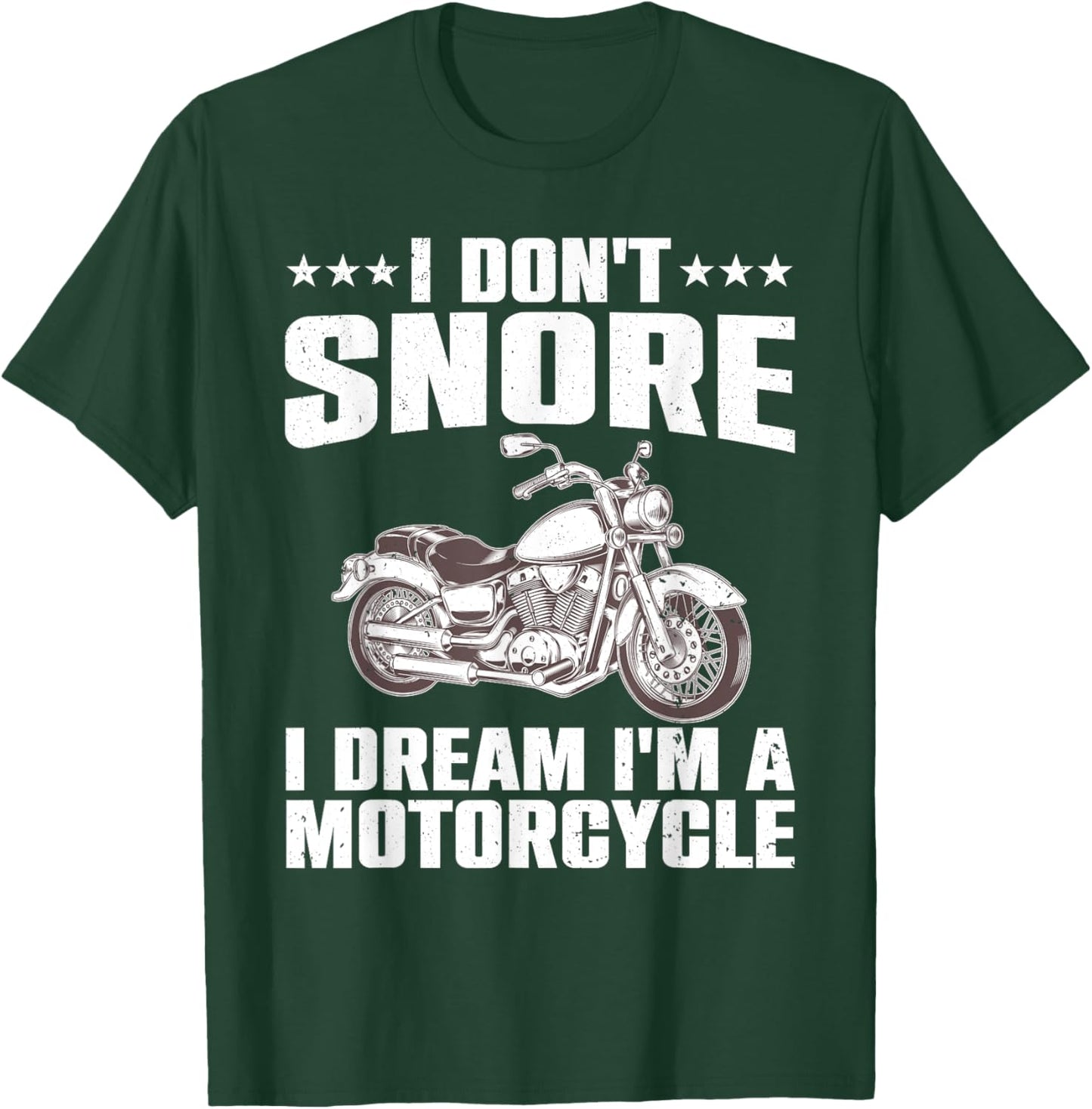 Funny Motorcycle Women Dad Biker Rider Bike Lovers T-Shirt - T-Shirt | Forest