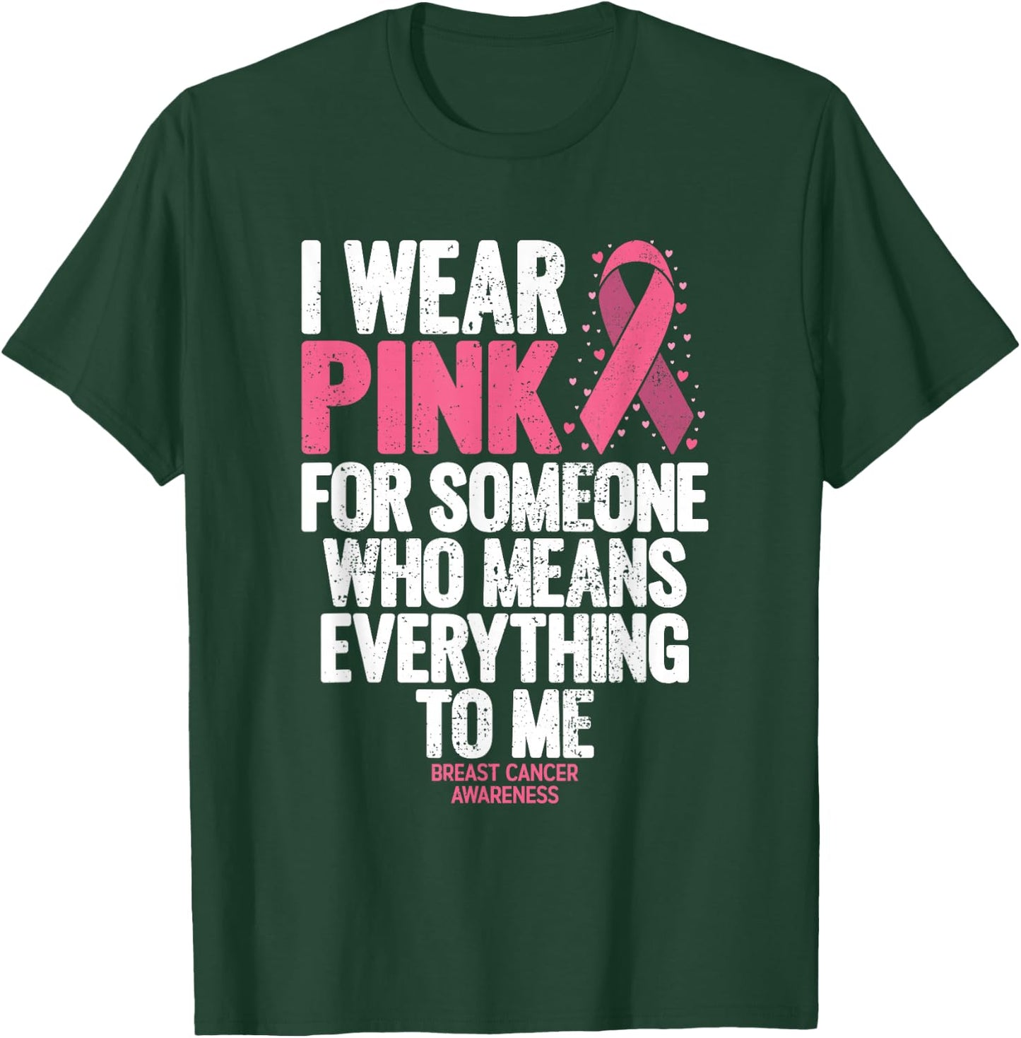 Breast Cancer Awareness Shirts for Family Breast Cancer T-Shirt - T-Shirt | Forest