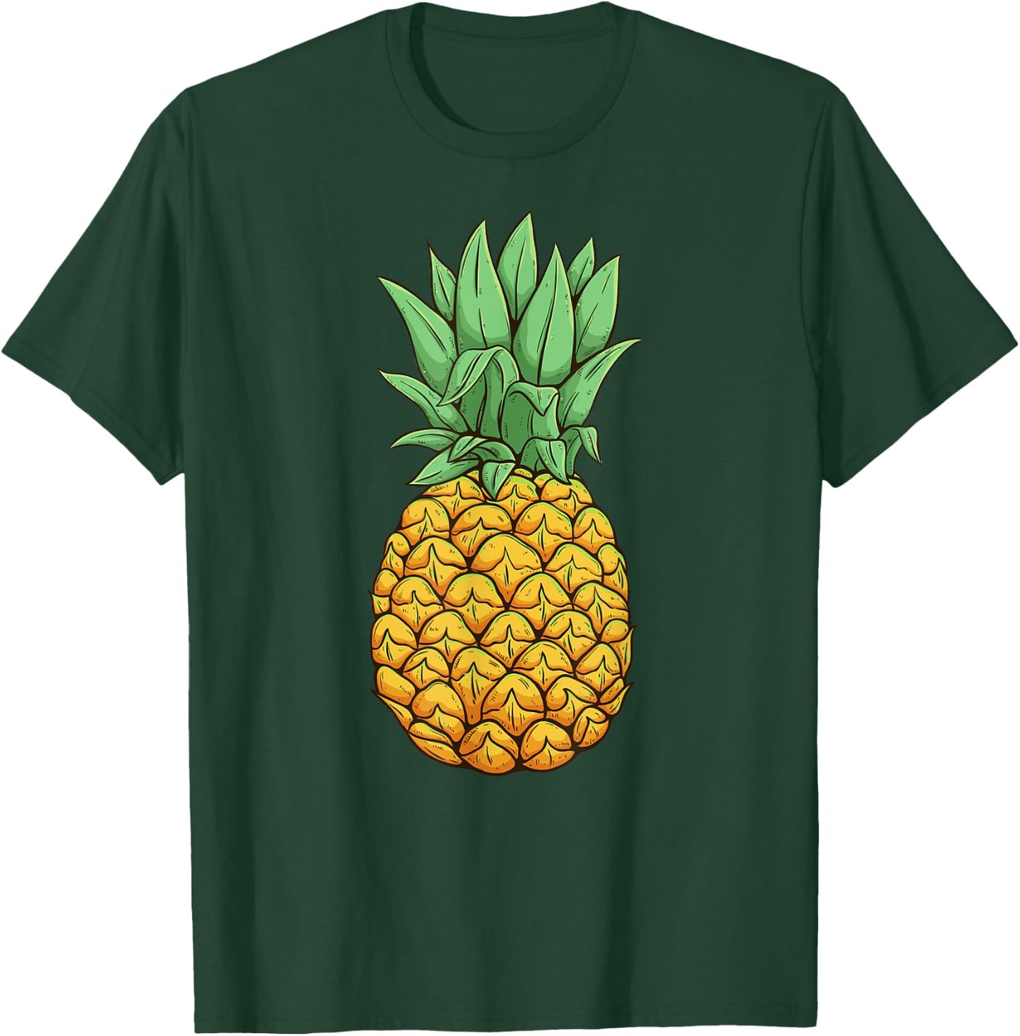 Love Pineapple Halloween Fruit Costume Pineapple Team T-Shirt - T-Shirt | Forest