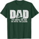 Dad The Surfer Man Myth Legend - Surfing Surfboarding Lover T-Shirt - T-Shirt | Forest