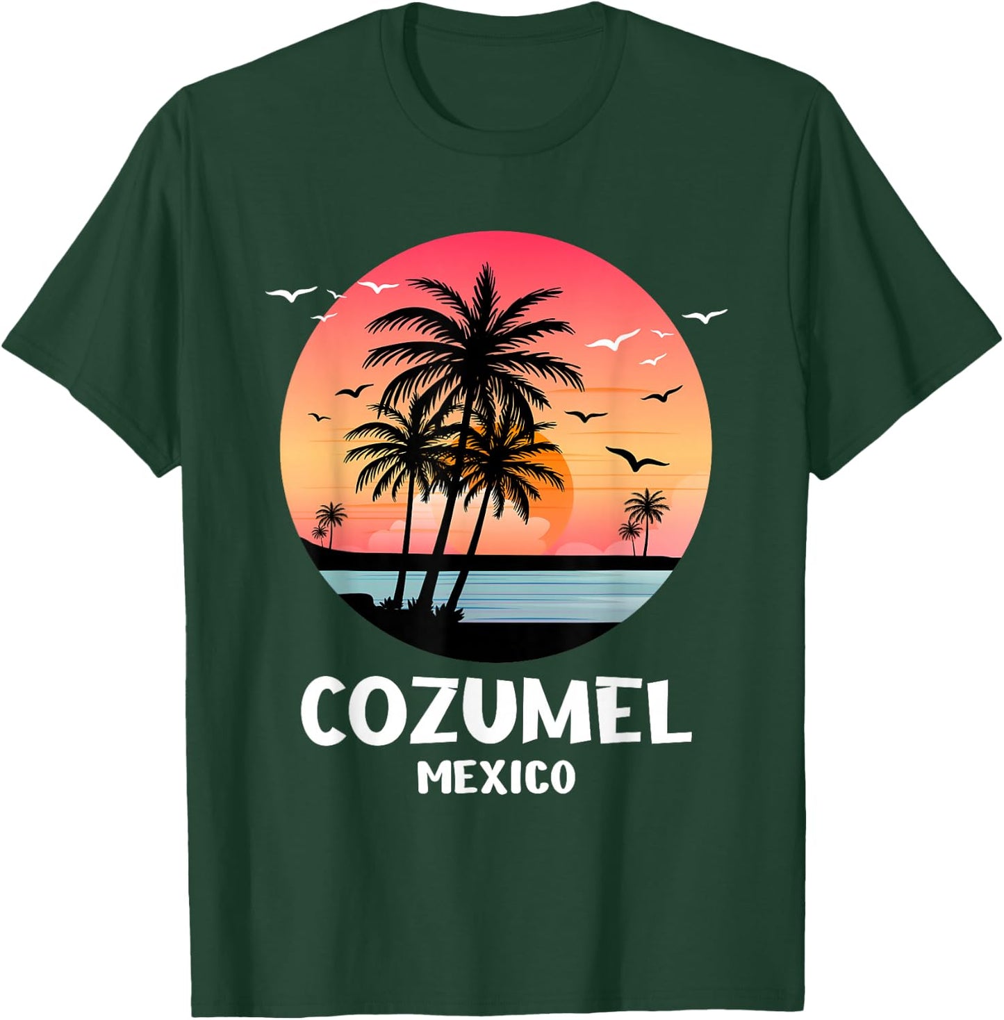 Cool Cozumel Women Cozumel Mexico Souvenir Traveler T-Shirt - T-Shirt | Forest