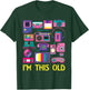 I'm This Old Technology Vintage 90s Tech Gadgets T-Shirt - T-Shirt | Forest