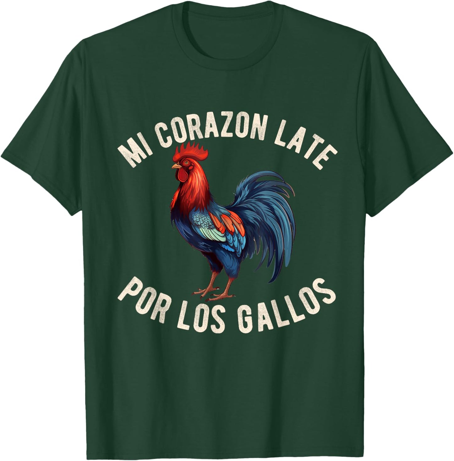 Gallero Hombre Papá Padre Tío Gallero Pelea De Gallos T-Shirt - T-Shirt | Forest
