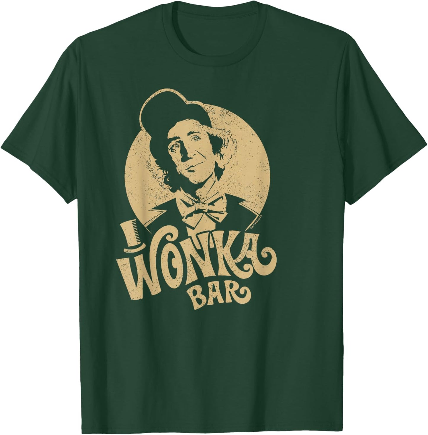 Willy Wonka & The Chocolate Factory - Wonka Bar One Color T-Shirt - T-Shirt | Forest