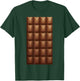 Chocolate Bar Shirt Adult Kids Chocolate Bar Costume T-Shirt - T-Shirt | Forest