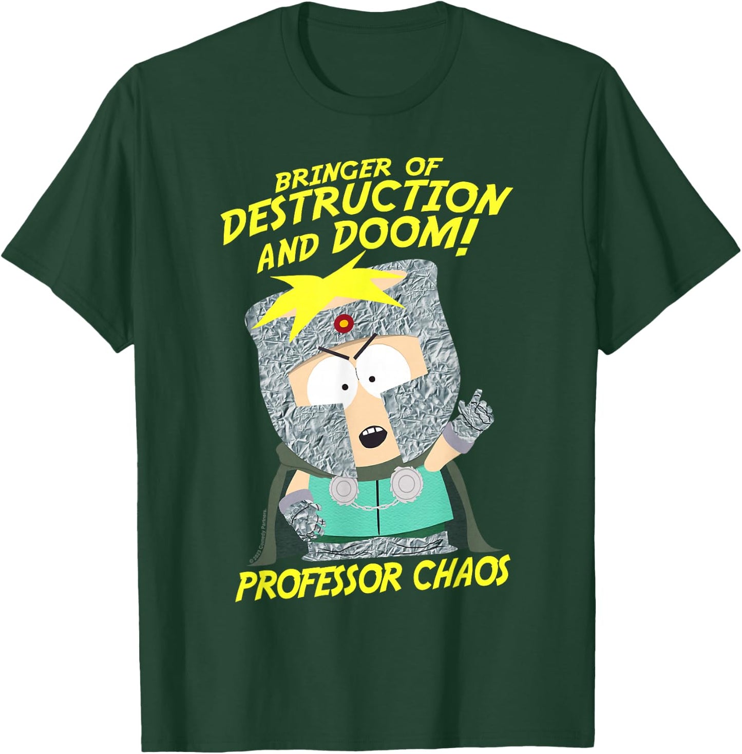 South Park Professor Chaos Destruction & Doom T-Shirt - T-Shirt | Forest