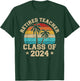 Retired teacher class of 2024 vintage school retirement T-Shirt - T-Shirt | Forest