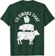 Chef Butcher BBQ I'd Smoke That Pork Beef Funny Father's Day T-Shirt - T-Shirt | Forest