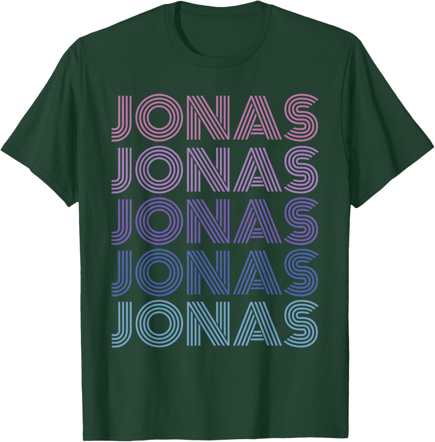 Retro Vintage Purple Jonas T-Shirt - T-Shirt | Forest
