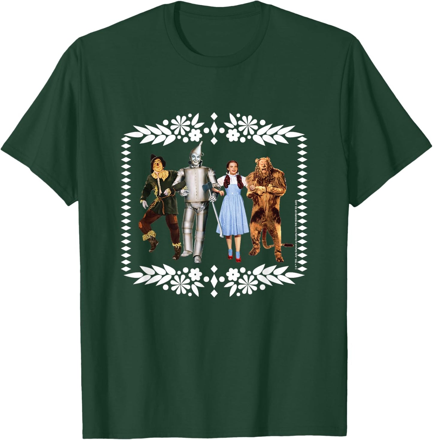 The Wizard of Oz - OZ Group White Border T-Shirt - T-Shirt | Forest