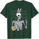 Easter Skeleton Bunny Rock Hand Rocker Boys Kids Men Teens T-Shirt - T-Shirt | Forest