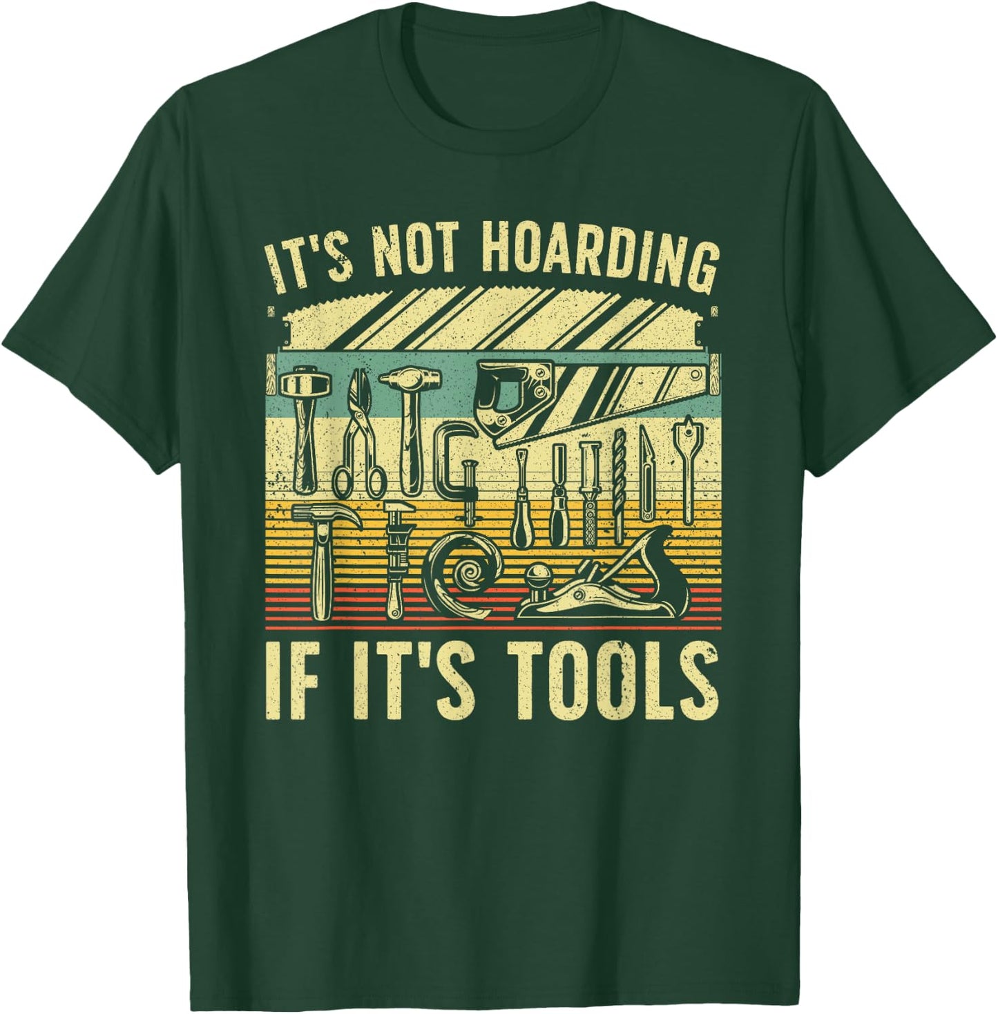 Funny Woodworker Art Carpenter Wood Working Tools Small T-Shirt - T-Shirt | Forest