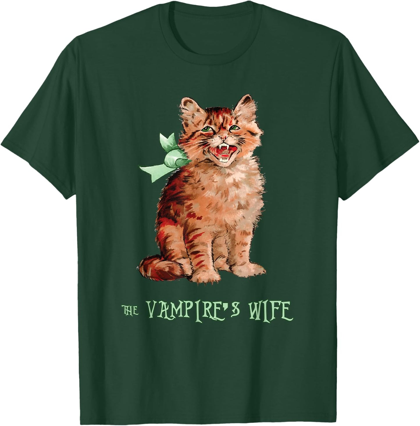 The vampire's wife cat T-Shirt - T-Shirt | Forest