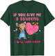 Mouse If You Give Me A Student I Will Love Them T-Shirt - T-Shirt | Forest