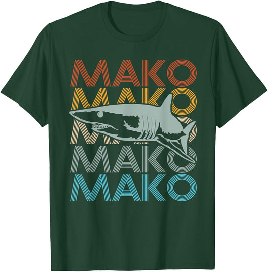 MAKO Design for a Mako Shark Diver T-Shirt - T-Shirt | Forest