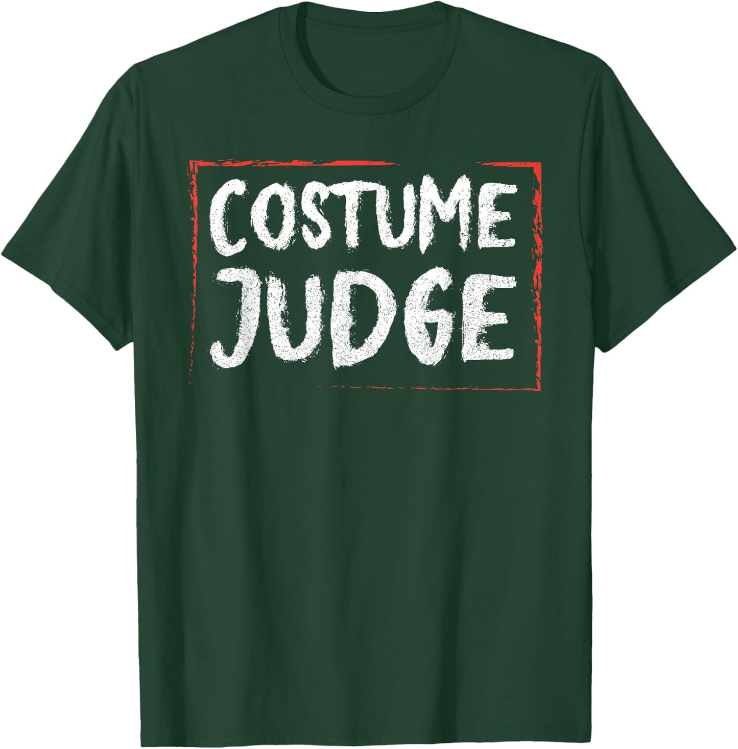 Costume Judge | Halloween Apparel Funny Halloween T-Shirt - T-Shirt | Forest