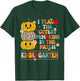 I Teach The Cutest Pumpkins Kindergarten Teacher Halloween T-Shirt - T-Shirt | Forest