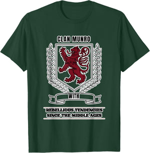 Munro Scottish Clan descendant T-Shirt - T-Shirt | Forest
