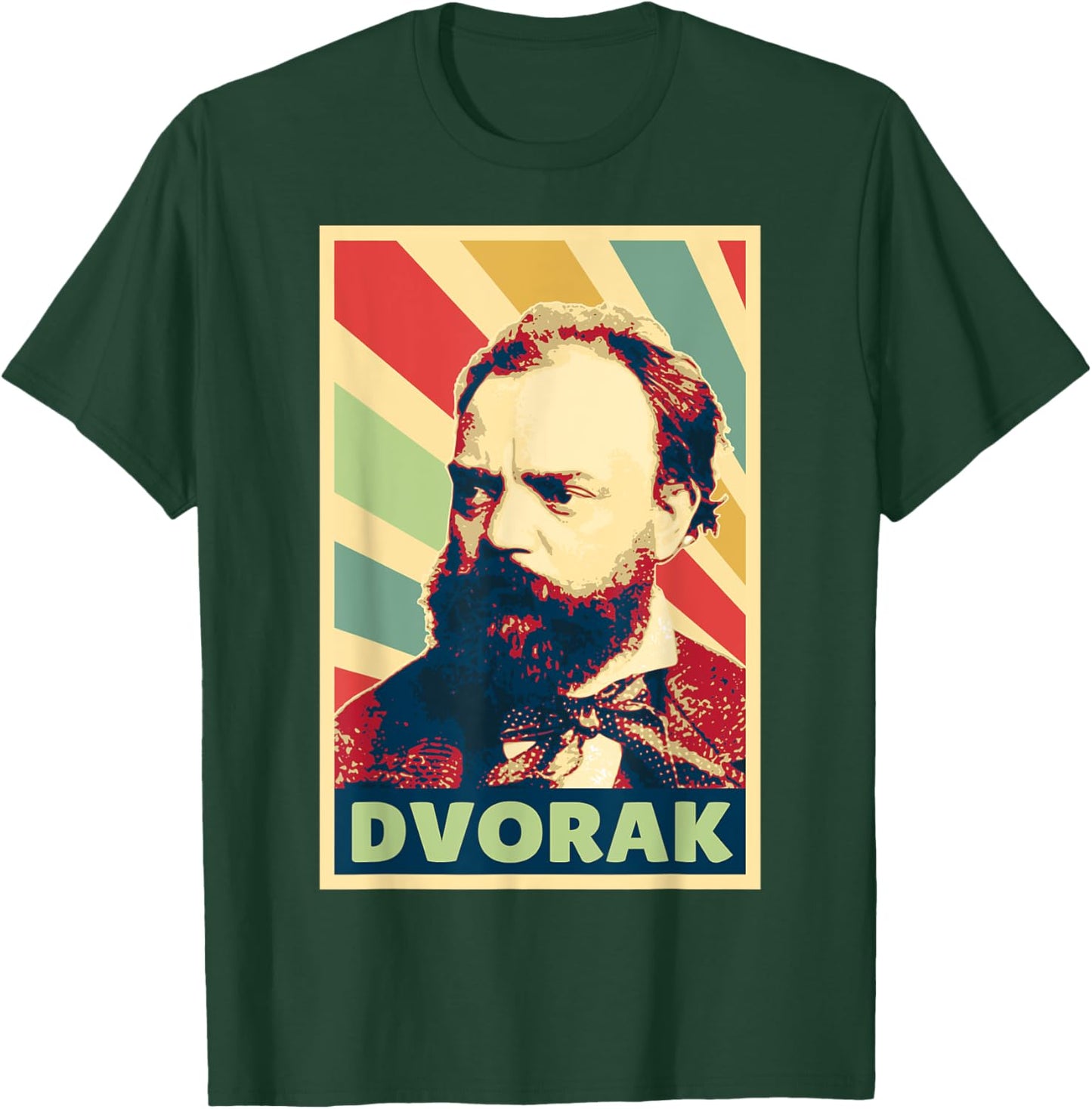 Antonin Dvorak Vintage Colours T-Shirt - T-Shirt | Forest