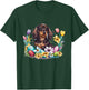 Cute Dachshund Easter Day Wiener Weiner Easter Egg T-Shirt - T-Shirt | Forest