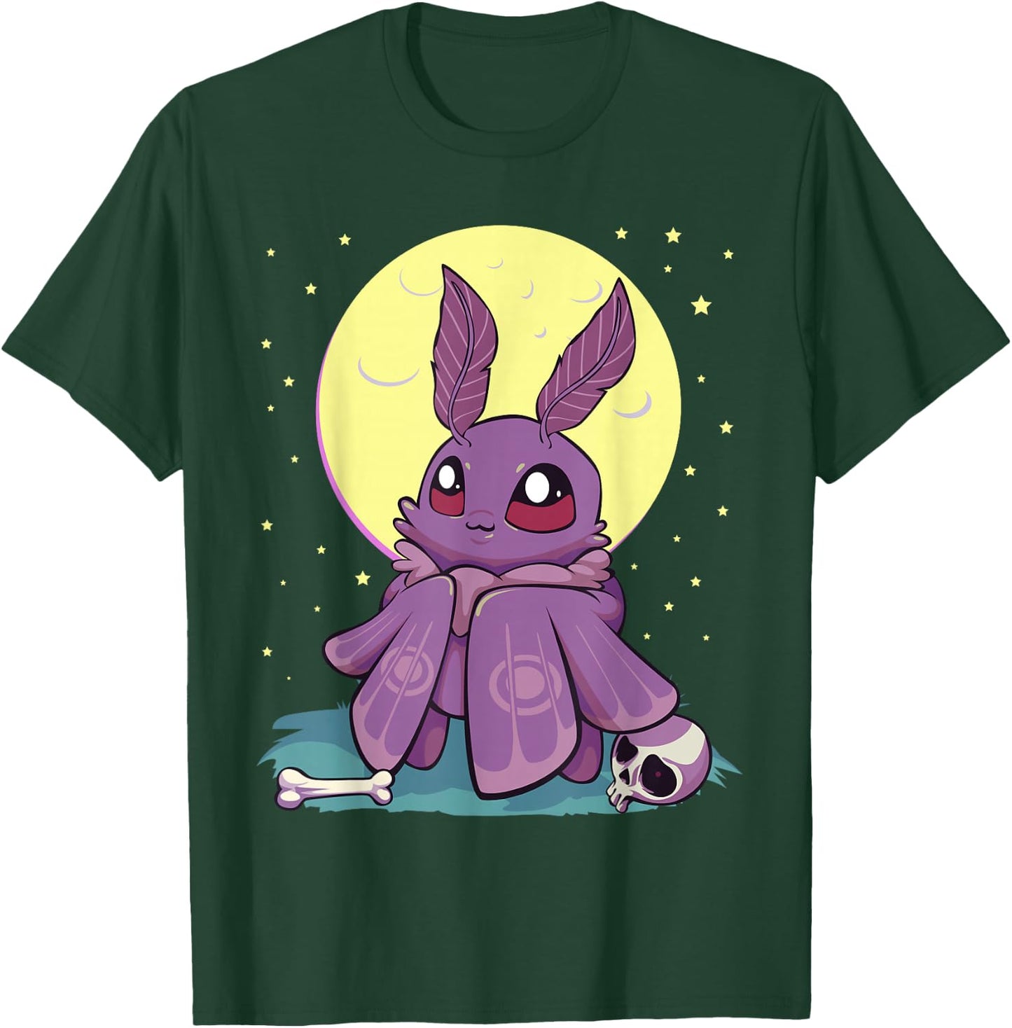 Pastel Goth Kawaii Anime Cute Baby Mothman Cryptid T-Shirt - T-Shirt | Forest