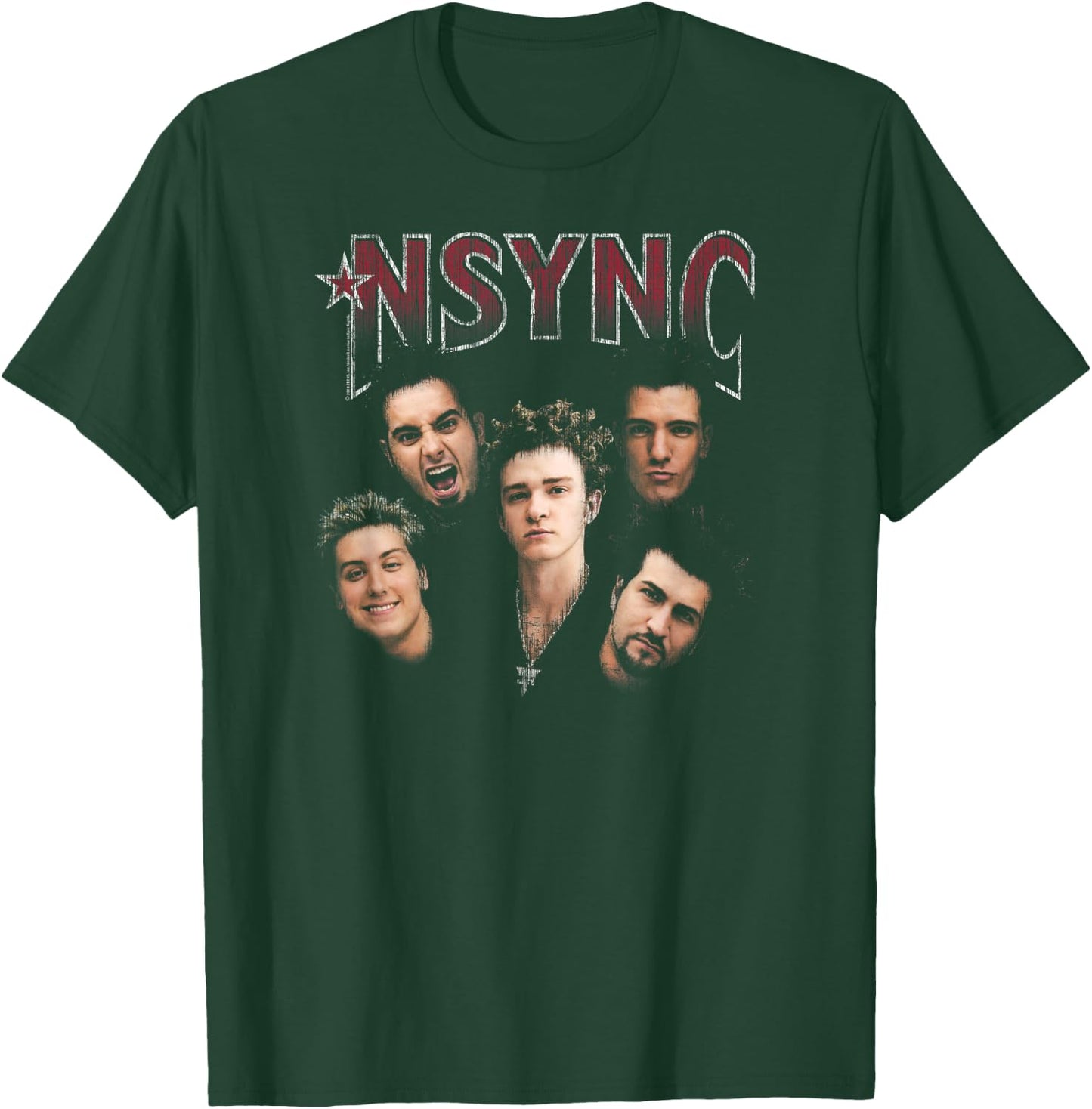NSYNC Official Crazy For You T-Shirt - T-Shirt | Forest