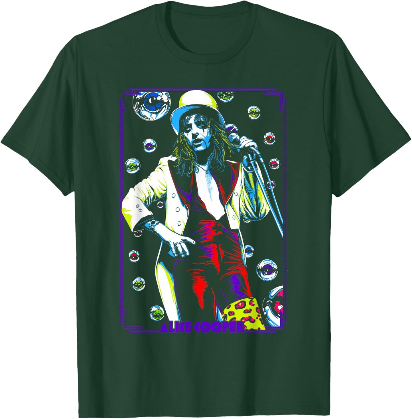 Alice Cooper – Bubble Alice T-Shirt - T-Shirt | Forest