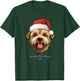 Norfolk Terrier Dog Funny Woofy Christmas Simple Design T-Shirt - T-Shirt | Forest