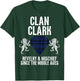 Clark Clan Scottish Name Coat Of Arms Tartan Family Party T-Shirt - T-Shirt | Forest