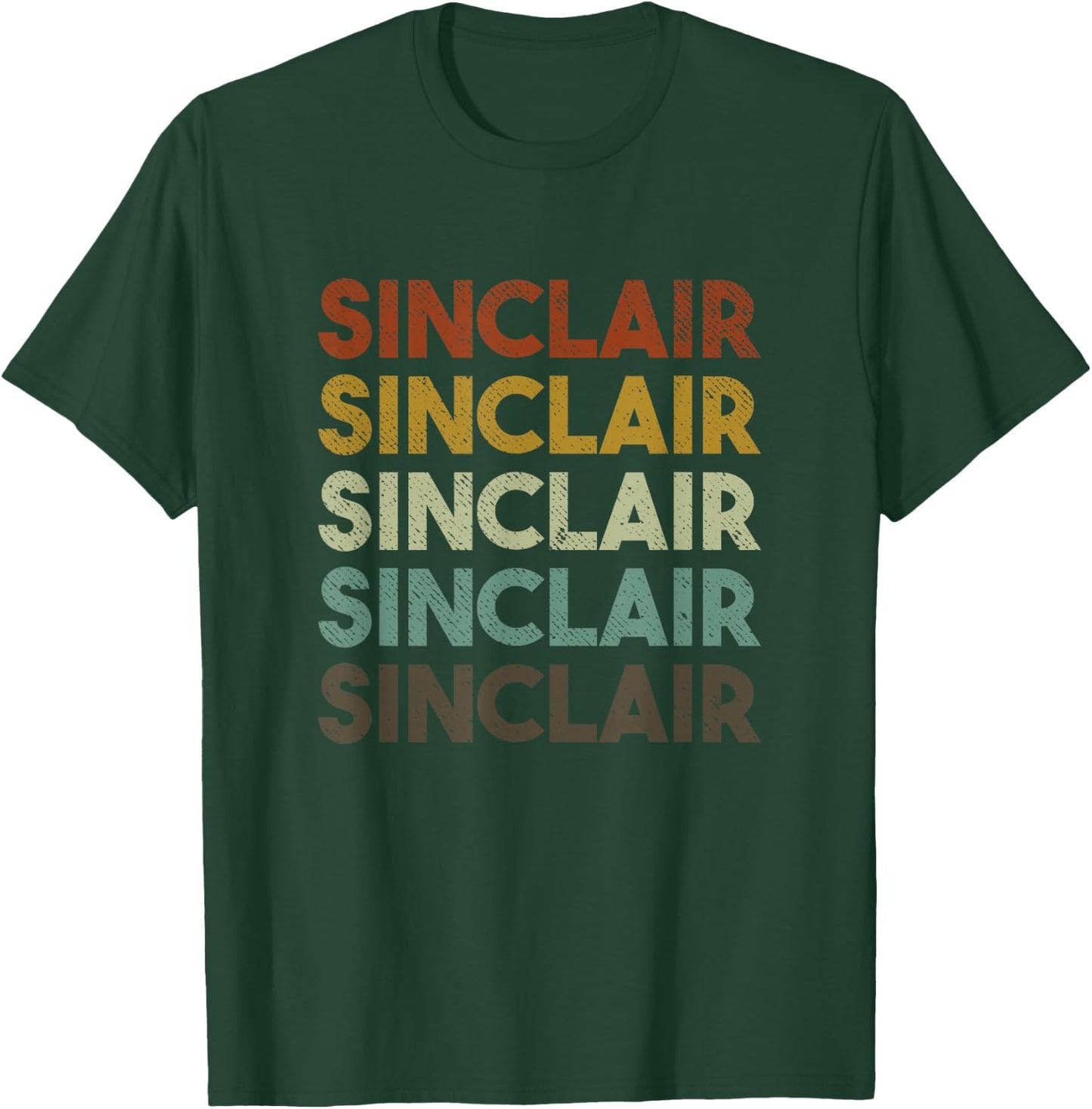 Sinclair Vintage 80s Retro Style T-Shirt - T-Shirt | Forest
