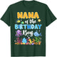 Nana Of The Birthday Boy Aquarium Sea Animals Matching T-Shirt - T-Shirt | Forest