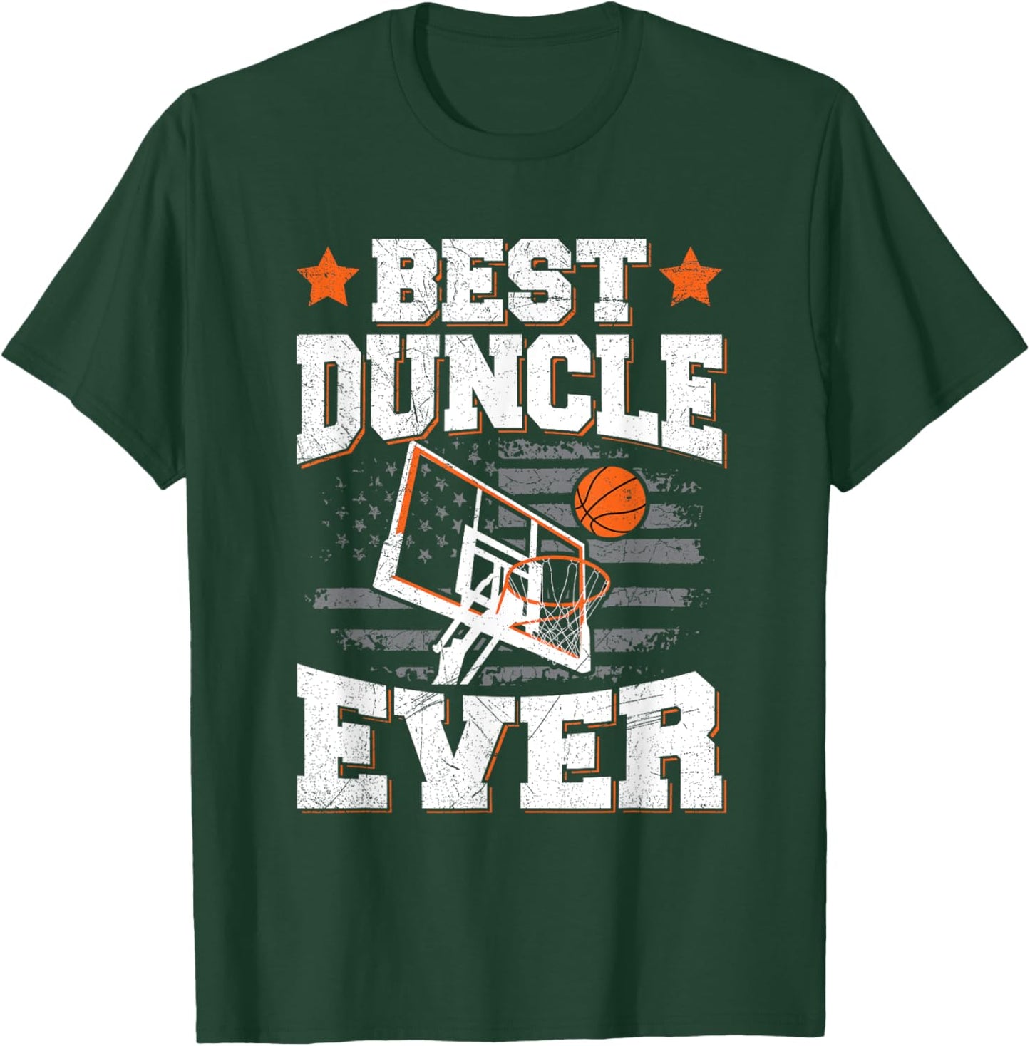 Best duncle ever Pun for a Basketball Uncle T-Shirt - T-Shirt | Forest
