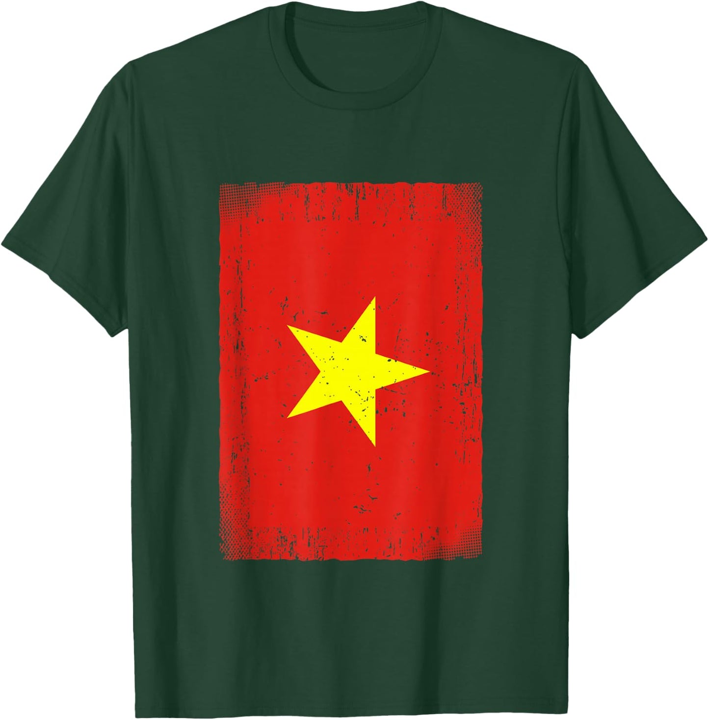 Vietnamese Flag Vietnam T-Shirt - T-Shirt | Forest