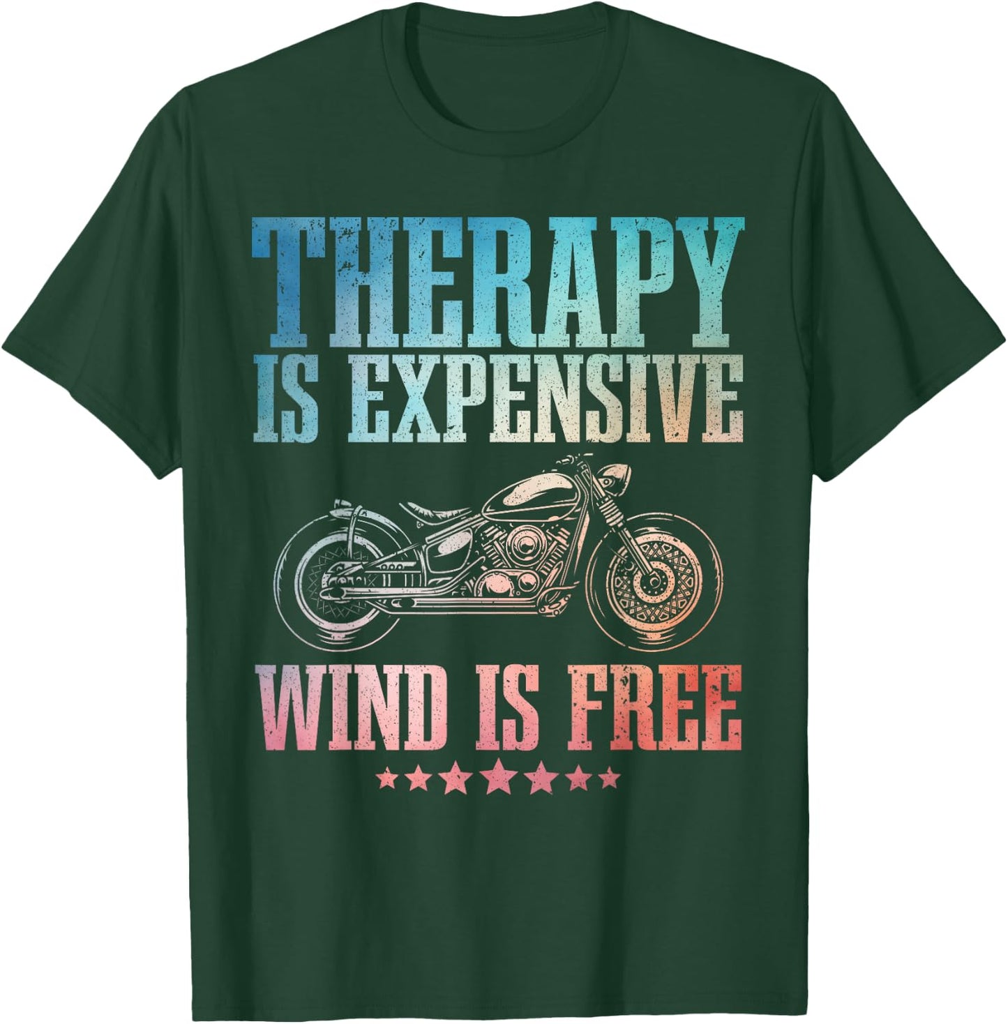 Cool Motorcycle Women Motorcycle Lovers Bike Rider T-Shirt - T-Shirt | Forest