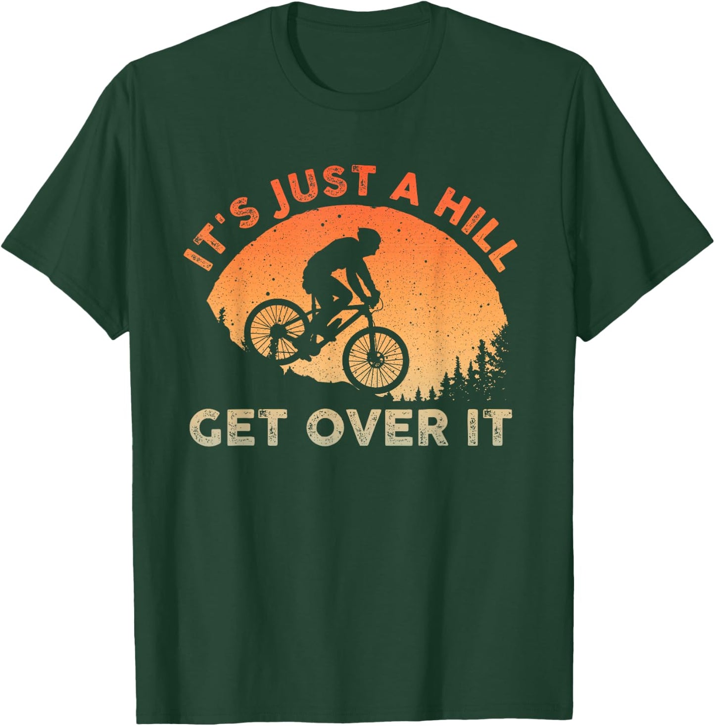 Funny Mountain Biking Design Women Trail Ride Lover T-Shirt - T-Shirt | Forest
