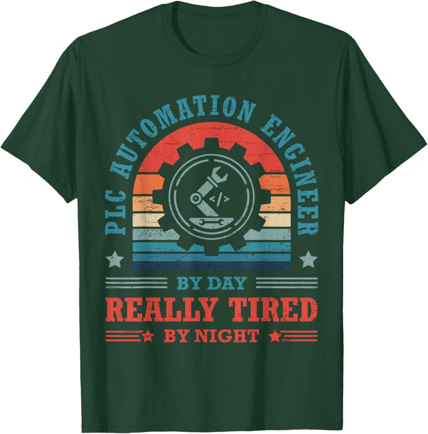 Controls Engineer PLC Automation Engineer HMI PLC Programmer T-Shirt - T-Shirt | Forest