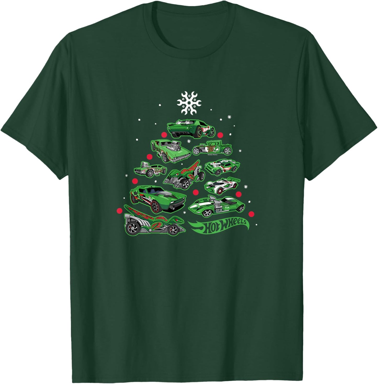 Hot Wheels - Car Tree T-Shirt - T-Shirt | Forest