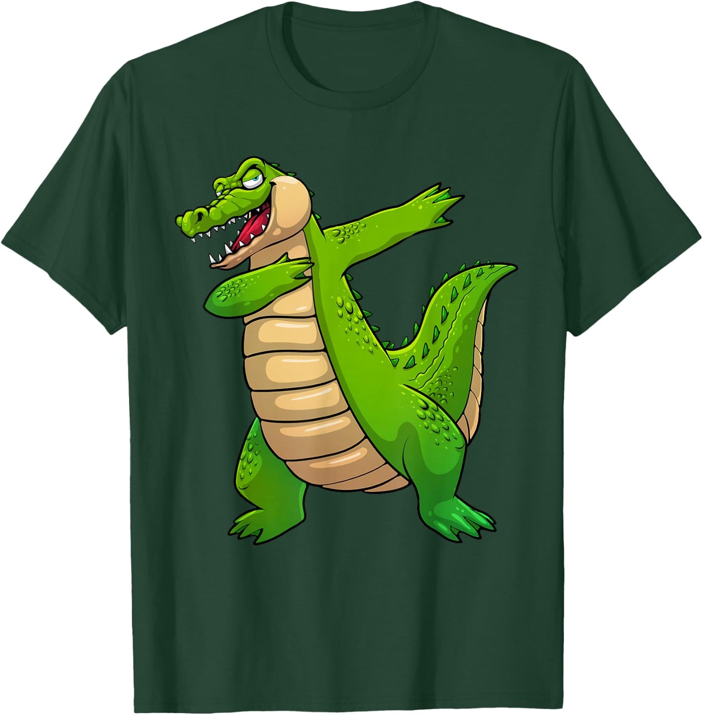 Cool Crocodile Art for Boys Kids Toddler Alligator Zoo Gator T-Shirt - T-Shirt | Forest